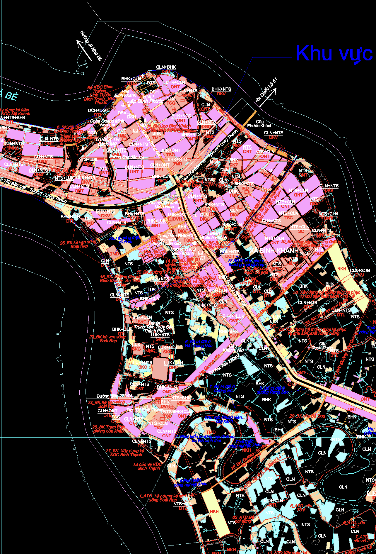 Quy hoạch xã Bình Khánh huyện Cần Giờ 2021 2030