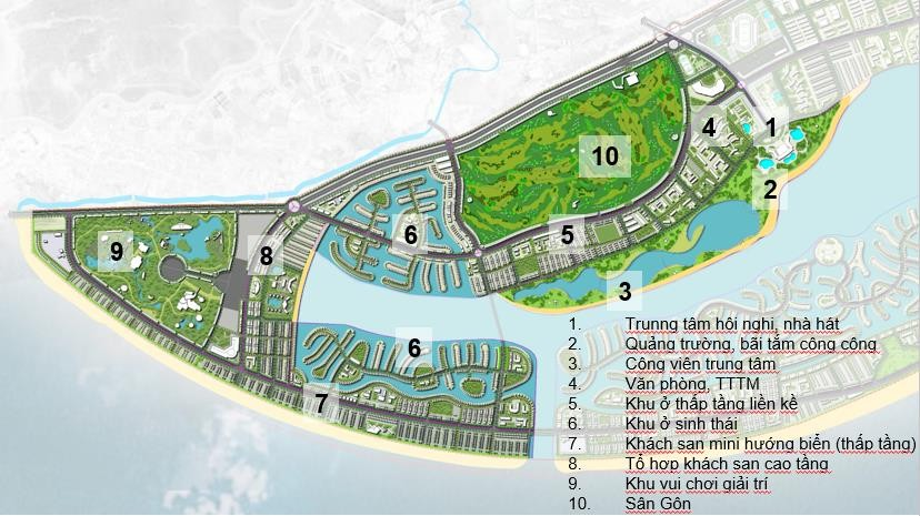 Quy hoạch chi tiết Vinhome Long Beach Cần Giờ